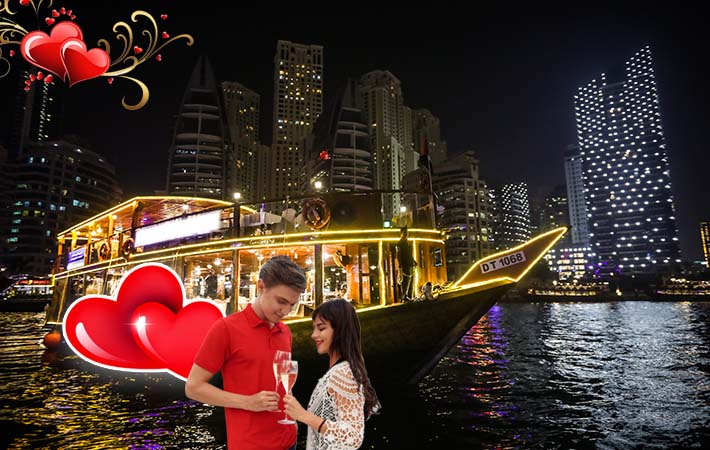 Valentines Party at Marina Dhow Cruise