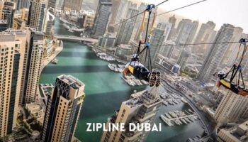 Zipline in Dubai Marina