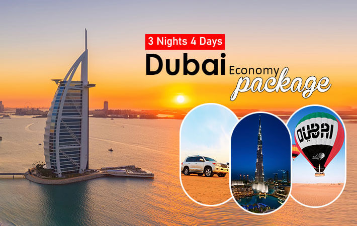 3 Nights/ 4 Days Dubai Package