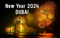 New year celebration in Dubai