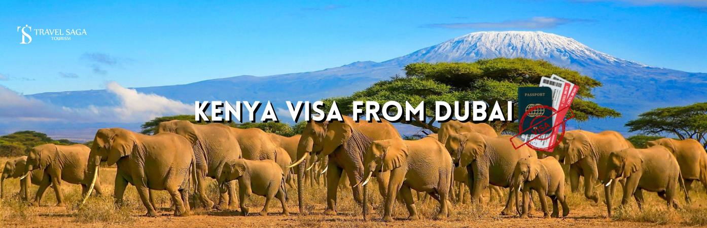 Kenya Visa From Dubai BT banner by Travel Saga Tourism