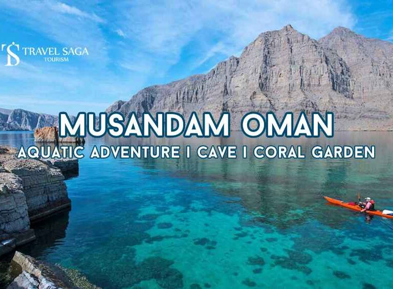 Musandam Oman blog banner by Travel Saga Tourism