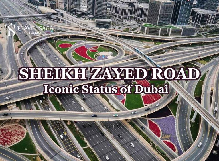 Sheikh Zayed Road Blog banner by Travel Saga Tourism