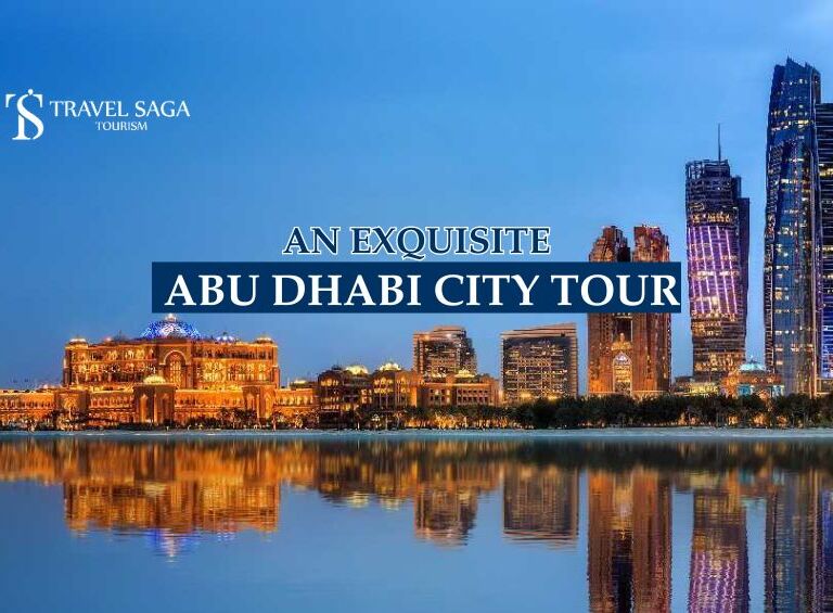 Abu Dhabi City Tour blog banner by Travel Saga Tourism