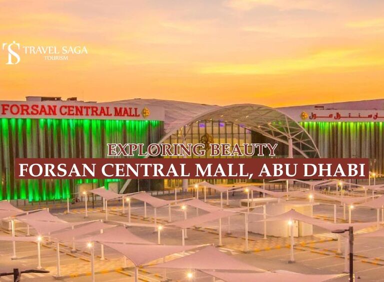 Forsan central mall Abu Dhabi and Forsan central mall blog banner by Travel Saga Tourism