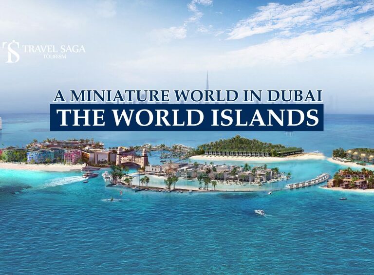 The World Islands Dubai blog banner by Travel Saga Tourism